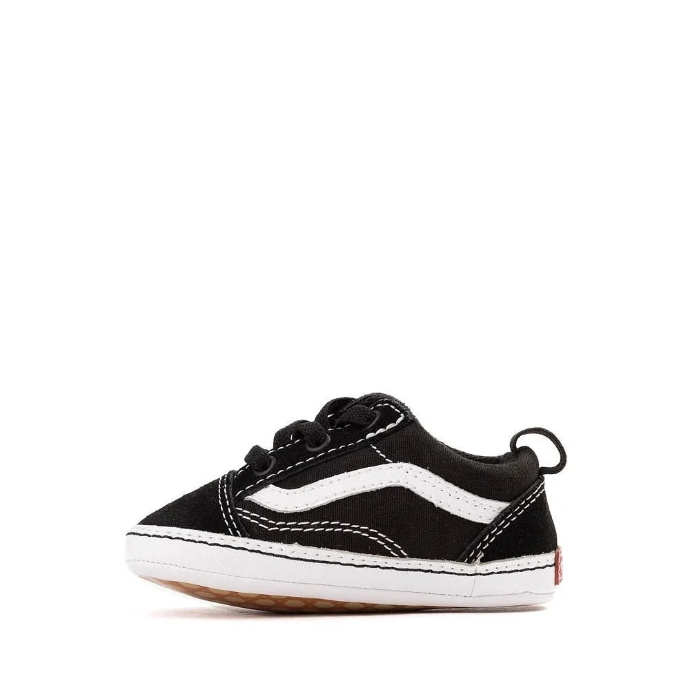 Vans Old Skool‎ Crib Shoe Baby Black / White Size 2 NEW
